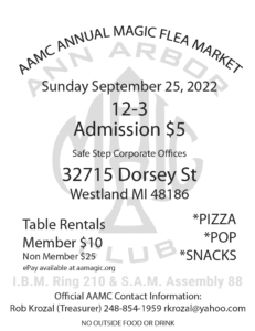 2026 Parlor Magic Show